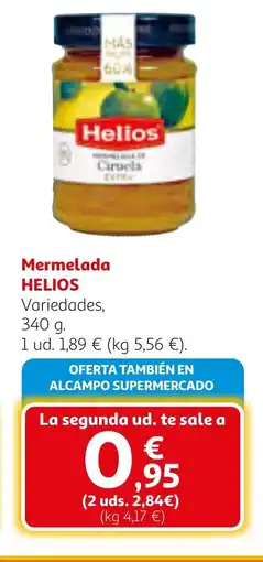 Alcampo HELIOS Mermelada oferta