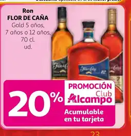 Alcampo FLOR DE CAÑA Ron oferta