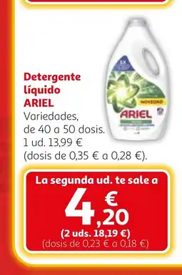 Alcampo ARIEL Detergente Líquido oferta