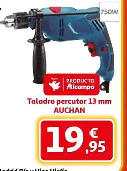 Alcampo AUCHAN Taladro percutor 13 mm oferta