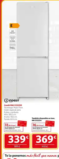 Alcampo INDESIT Combi INK2 5322SE oferta