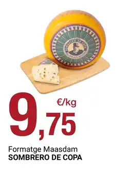 BonpreuEsclat SOMBRERO DE COPA Formatge Maasdam oferta