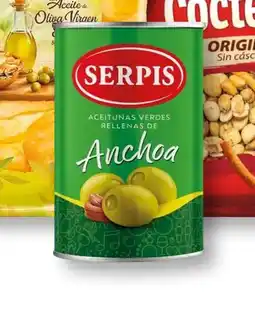 BonpreuEsclat SERPIS Olives farcides d'anxova oferta