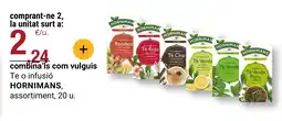 BonpreuEsclat HORNIMANS Te o infusió oferta