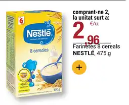 BonpreuEsclat NESTLÉ Farinetes 8 cereals oferta
