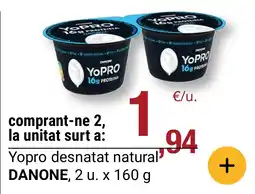 BonpreuEsclat DANONE Yopro desnatat natural oferta