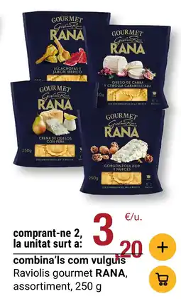 BonpreuEsclat RANA Raviolis gourmet assortiment oferta