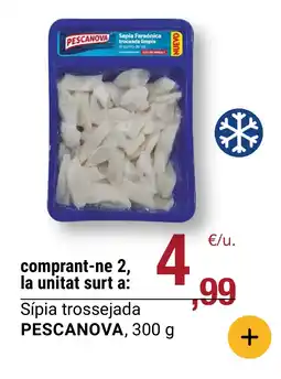 BonpreuEsclat PESCANOVA Sípia trossejada oferta