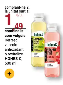 BonpreuEsclat HOHES C Refresc vitamin antioxidant o revitalize oferta