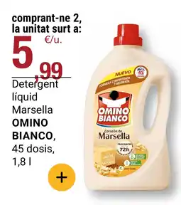 BonpreuEsclat OMINO BIANCO Detergent líquid Marsella oferta