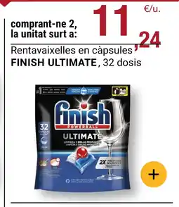 BonpreuEsclat FINISH ULTIMATE Rentavaixelles en càpsules oferta