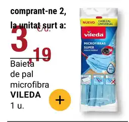 BonpreuEsclat VILEDA Baieta de pal microfibra oferta