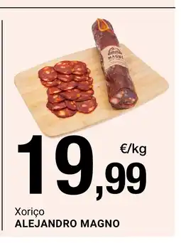 BonpreuEsclat ALEJANDRO MAGNO Xoriço oferta