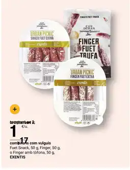 BonpreuEsclat EXENTIS Fuet Snack,Finger, o Finger amb tòfona oferta