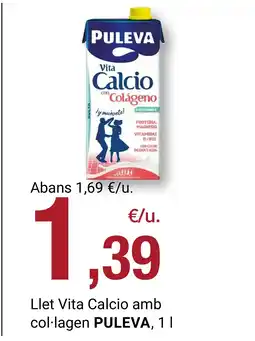 BonpreuEsclat PULEVA Llet Vita Calcio amb col·lagen oferta