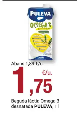 BonpreuEsclat PULEVA Beguda làctia Omega 3 desnatada oferta