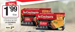 SPAR Fragadis LA COCINERA Lasanya bolonyesa o canelons de carn oferta