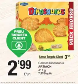 SPAR Fragadis ARTIACH Galetes Dinosaurus oferta