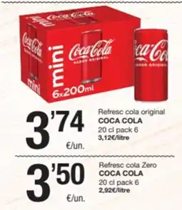 SPAR Fragadis COCA COLA Refresc cola original oferta