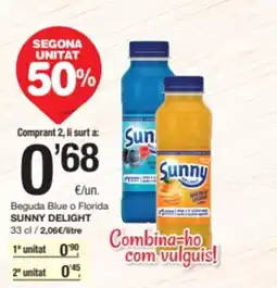 SPAR Fragadis SUNNY DELIGHT Beguda Blue o Florida oferta