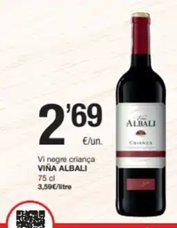 SPAR Fragadis VIÑA ALBALI Vi negre criança oferta