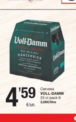 SPAR Fragadis VOLL-DAMM Cervesa oferta