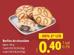 Lidl Berlina de chocolate oferta