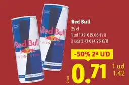 Lidl RED BULL oferta