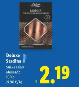 Lidl DELUXE Sardina oferta