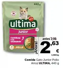 Masymas Affinity - comida gato junior pollo arroz oferta