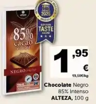 Masymas Alteza - chocolate negro 85% intenso oferta