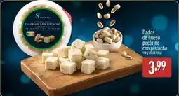 ALDI Special - dados de queso pecorino con pistacho oferta