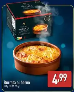 ALDI Special - burrata al horno oferta