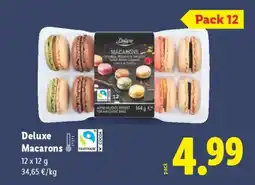 Lidl DELUXE Macarons oferta