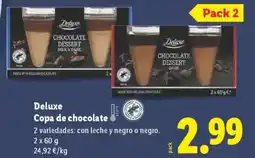 Lidl DELUXE Copa de chocolate oferta
