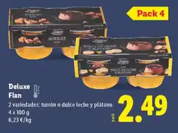 Lidl DELUXE Flan oferta