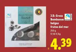 Lidl J.D.GROSS bombones frutos del mar oferta