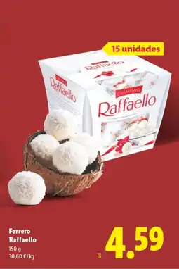 Lidl Ferrero Raffaello oferta