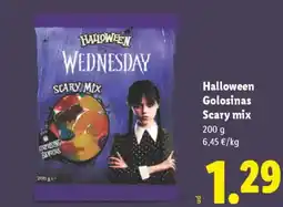 Lidl HALLOWEEN Golosinas Scary mix oferta