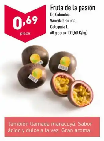 ALDI Fruta de la Pasión 60 g. Aprox. oferta