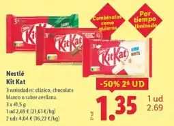 Lidl NESTLE Kit Kat oferta