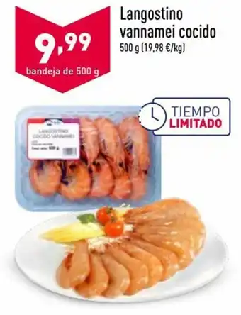 ALDI Langostino Vannamei Cocido 500 g oferta