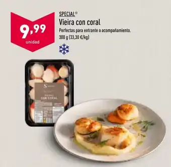 ALDI Vieira Con Coral 300 g oferta