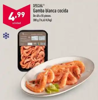 ALDI Gamba Blanca Cocida 300 g oferta