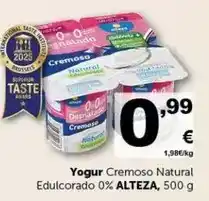 Masymas Alteza - yogur cremoso natural oferta