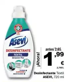 Masymas Asevi - desinfectante textil oferta