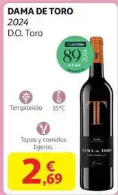 Alcampo Toro - dama de 2024 oferta