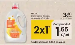 Eroski Eroski - detergente liquido marsella oferta