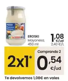 Eroski Eroski - mayonesa oferta