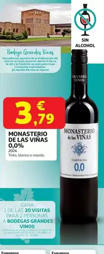 Alcampo Blanco - monasterio de las vinas oferta